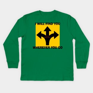 The Hitcher Kids Long Sleeve T-Shirt